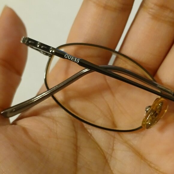 Guess Women's Full Rim Eyeglasses Frames GU 1184 Silver Tone 42-19-130 mm - Picture 10 of 10